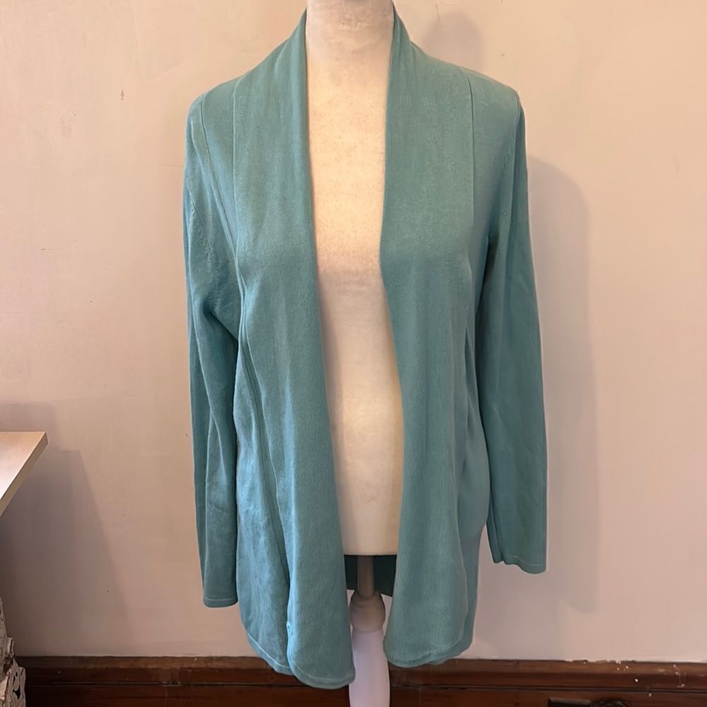 Cyrus light green long sleeve open cardigan Size S